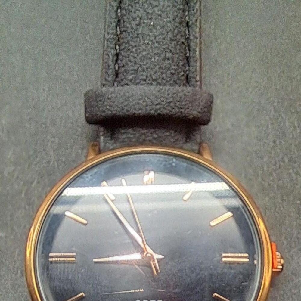 Unbranded Women's Blue and Gold Watch